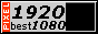 a button that says PIXEL 1920 best 1080 with a blue arrow grid