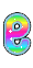 the letter E